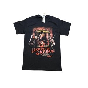 Halloween Horror Nights 2007 Carnival of Carnage T Shirt Size Small Jason NWT